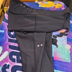 Under Armour Jet Black Performance Leggings